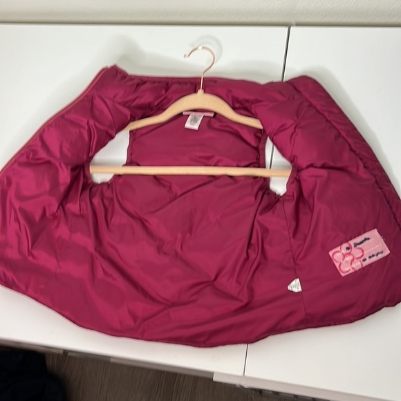 Rei Girls vest XXS (4-5)  pink color with embroidered flowers, good condition - Picture 7 of 8